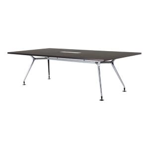 ミーティングテーブル 会議テーブル フリーアドレス 角型 ワイヤリングボックス付き 幅1800×奥行900×高さ720mm CAD-1890KW｜officecom