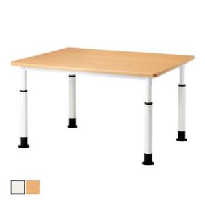 児童・塾・学校向け 高さ調節テーブル ラチェット式 角型 幅1200×奥行900×高さ580・640...