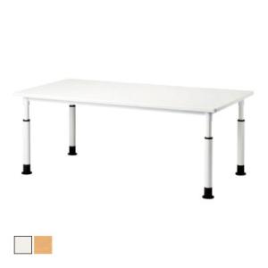 児童・塾・学校向け 高さ調節テーブル ラチェット式 角型 幅1800×奥行900×高さ580・640...