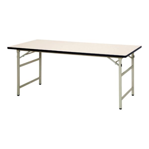 折りたたみ式作業台 折りたたみテーブル 会議用テーブル 長テーブル 長机 ミーティングテーブル セミ...