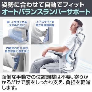 SIHOO オフィスチェア メッシュチェア エ...の詳細画像5