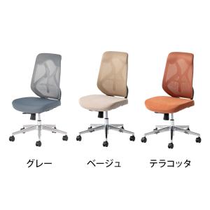 オフィスチェア 白 YS-1 肘なし ホワイト...の詳細画像1