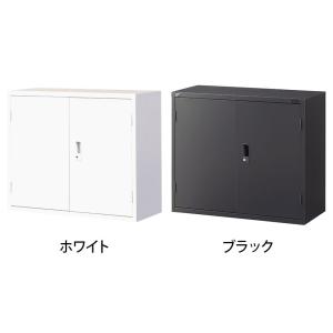 国産 完成品 両開き書庫 2段 鍵付き 上置き...の詳細画像1