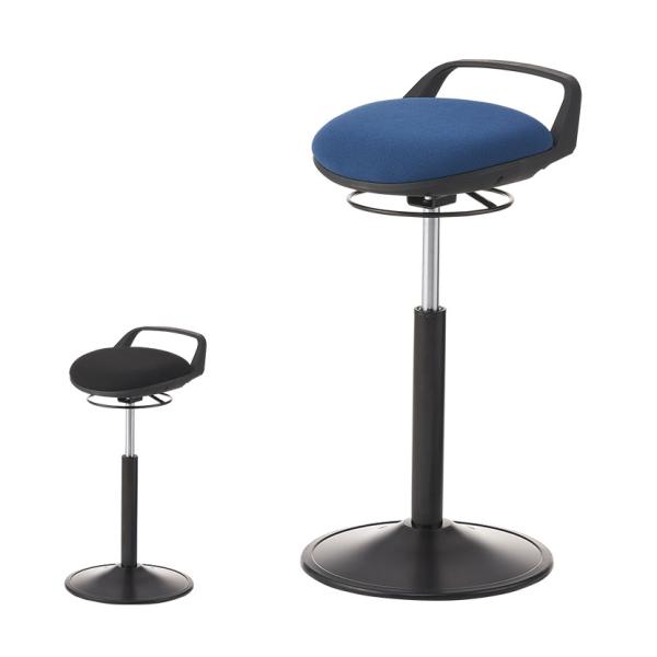 法人様限定 丸椅子 ハイスツール カウンターチェア スツール バーチェア 取っ手付き 高さ調節機能付...