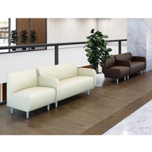 法人様限定 応接ソファ オフィスソファ 一人掛...の詳細画像4