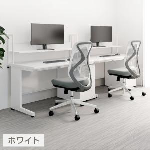 法人様限定 オフィスデスク スチールデスク 平...の詳細画像3