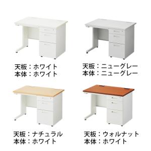 法人様限定 オフィスデスク スチールデスク 片...の詳細画像2