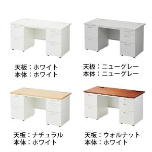 法人様限定 オフィスデスク スチールデスク 両...の詳細画像2