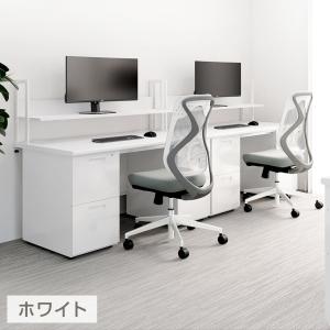 法人様限定 オフィスデスク スチールデスク 両...の詳細画像3