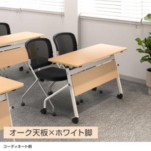 ホワイト天板/ホワイト脚8月下旬入荷 法人様限...の詳細画像3