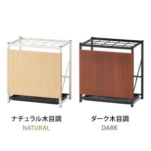 法人様限定 折りたたみ式傘立て 木目調パネル付...の詳細画像2