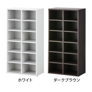 法人様限定 シューズラック 12人用 2列6段...の詳細画像2