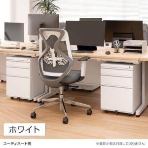 オフィスワゴン デスクワゴン シリンダー錠 3...の詳細画像2