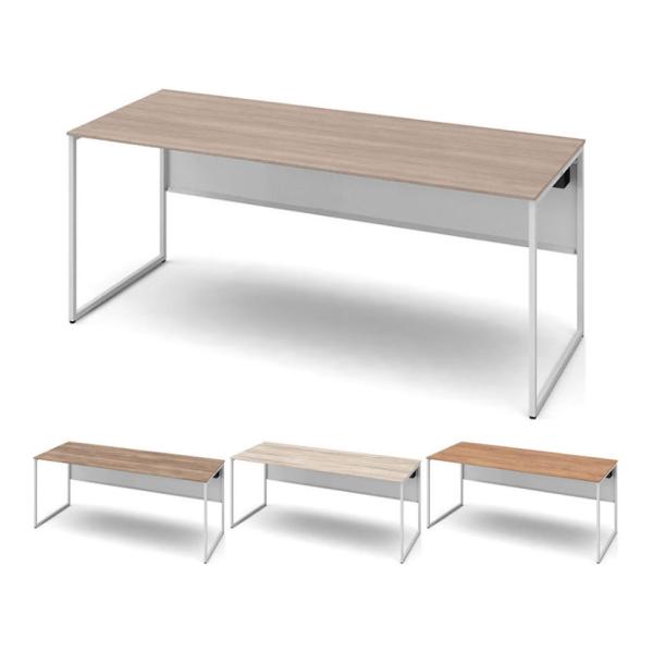 オカムラ ソリスト Soliste スタンダードタイプ 平机 フレーム脚ネオホワイト メラミン天板テ...