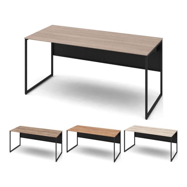 オカムラ ソリスト Soliste スタンダードタイプ 平机 フレーム脚ブラック メラミン天板ティン...