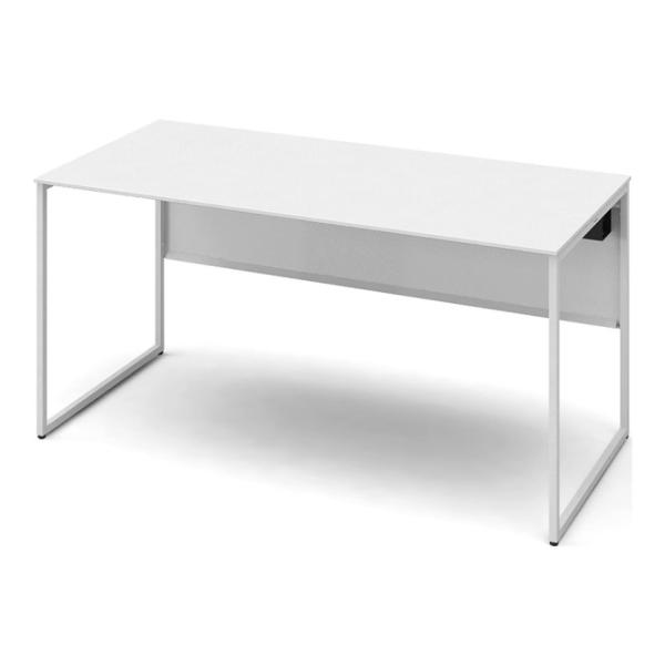 オカムラ ソリスト Soliste スタンダードタイプ 平机 フレーム脚ネオホワイト メラミン天板ホ...