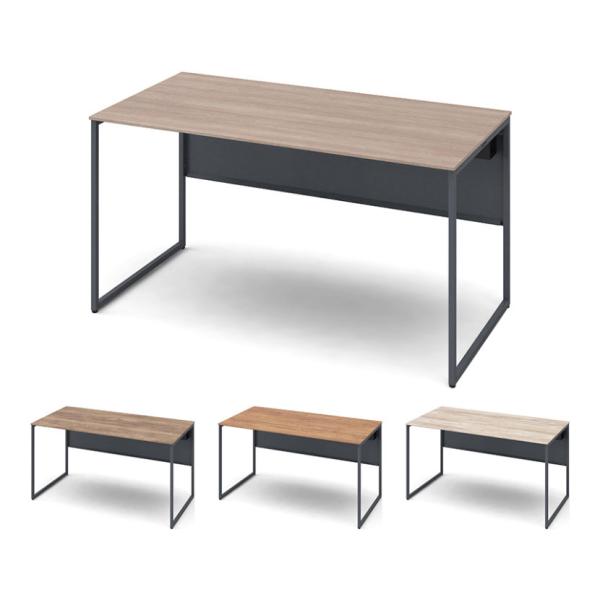 オカムラ ソリスト Soliste スタンダードタイプ 平机 フレーム脚ダークグレー メラミン天板テ...