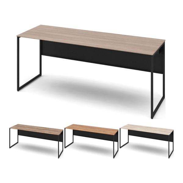 オカムラ ソリスト Soliste スタンダードタイプ 平机 フレーム脚ブラック メラミン天板ティン...