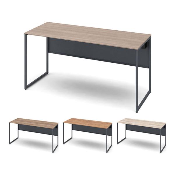 オカムラ ソリスト Soliste スタンダードタイプ 平机 フレーム脚ダークグレー メラミン天板テ...