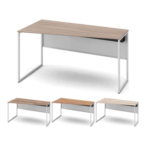 オカムラ ソリスト Soliste スタンダードタイプ 台形左タイプ フレーム脚ネオホワイト メラミ...