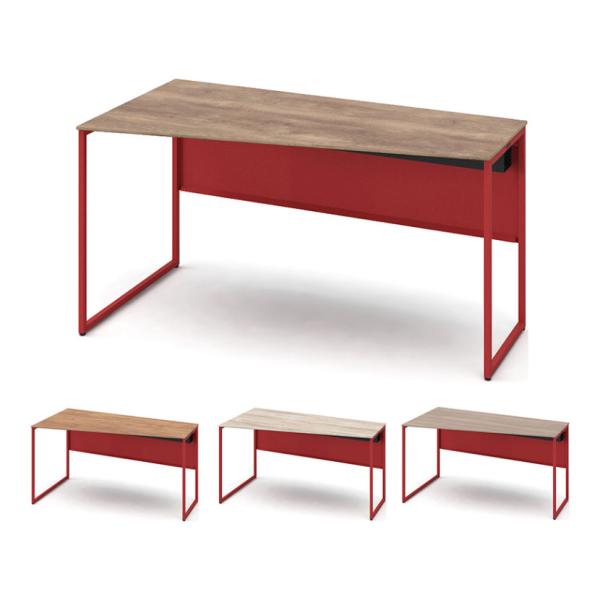 オカムラ ソリスト Soliste スタンダードタイプ 台形左タイプ フレーム脚オレンジレッド メラ...