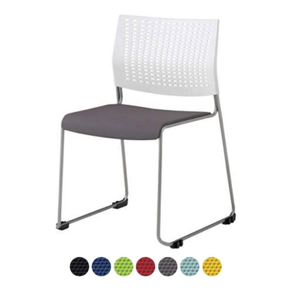 8105XB ケッテ Kette ミーティングチェア 会議椅子 会議用チェア プレーンニット クロー...