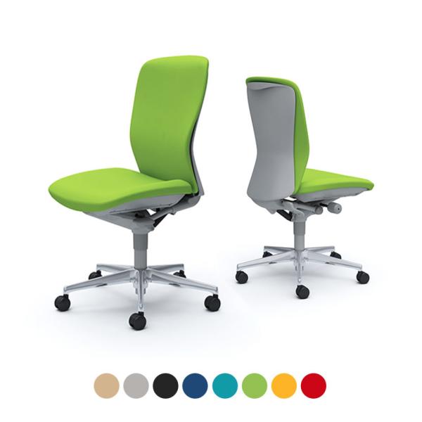 オカムラ オフィスチェア デスクチェア ワークチェア スラート 肘なし ハイバック グレーシェル ハ...