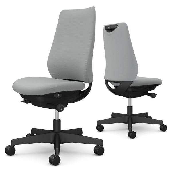 オカムラ ポータム CF13XR オフィスチェア 肘なし 背クッション スタンダード ブラックボディ...