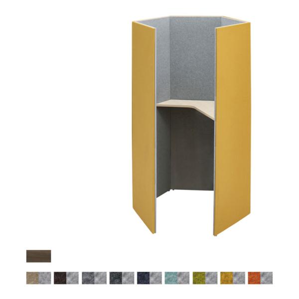 4WA13E | ドレープ drape ペンタ 左用 プライズウッドダーク天板 フェルト ダウン照明...