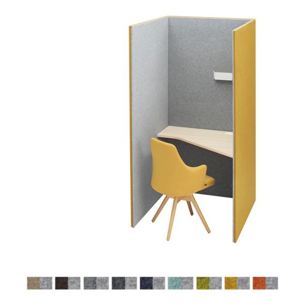 4WA11E | ドレープ drape トライ 右用 プライズウッドライト天板 フェルト ダウン照明...