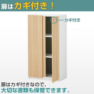 法人様限定 キャビネット ペスパ 両開き書庫 ...の詳細画像5
