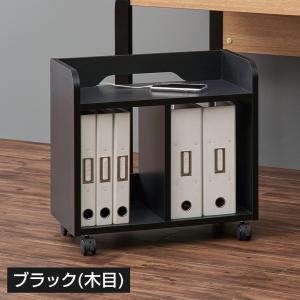 法人送料無料 ペスパ 木製デスク下ワゴン オフ...の詳細画像4