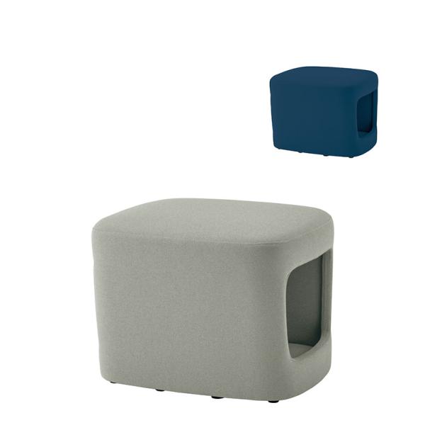 WorkHarbor(ワークハーバー) プラス(PLUS) WorkHarborスツール 丸椅子 布...