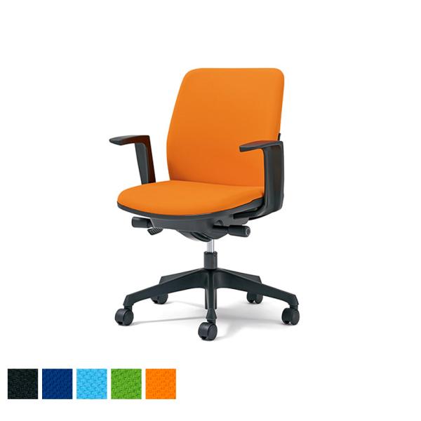 オフィスチェア デスクチェア ワークチェア PLUS(プラス)Kaile(カイル)ローバック L型肘...