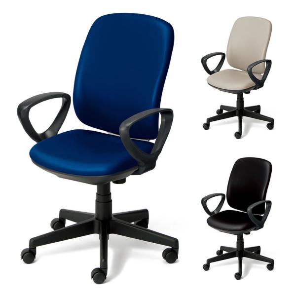 オフィスチェアー PLUS プラス Presea プリセア ホワイトシェル ループ肘 ハイバック ビ...