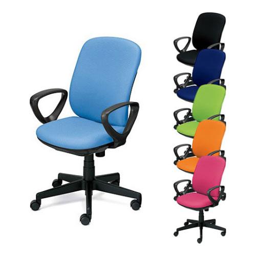 オフィスチェア PLUS プラス Preseaチェアー プリセア ブラックシェル ループ肘 ハイバッ...