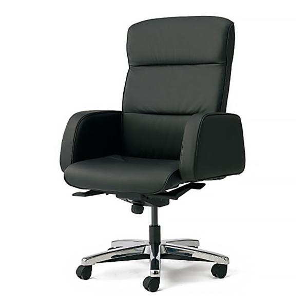 エグゼクティブチェア レザー プレジデントチェア 役員椅子 社長椅子 ハイバック 肘付き シンクロロ...
