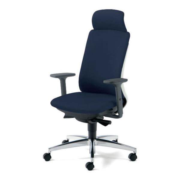 プラス ベネス Benes オフィスチェア デスクチェア ワークチェア KD-BN515SL アルミ...