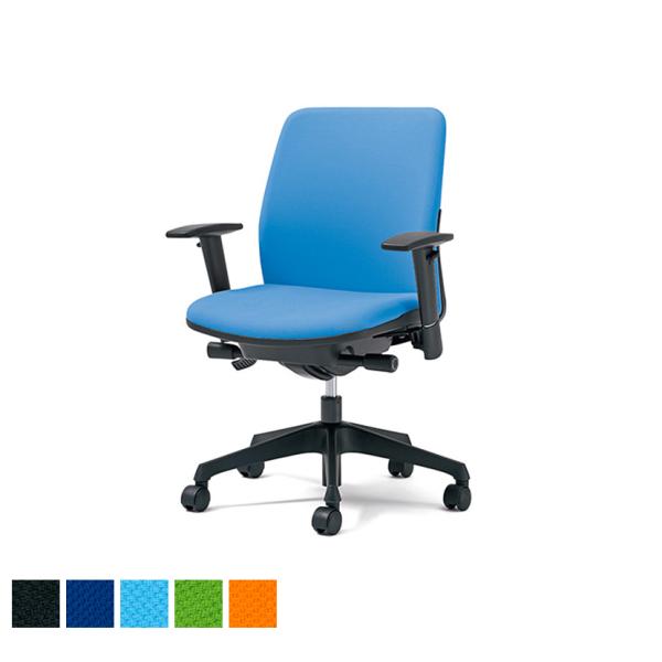 オフィスチェア デスクチェア ワークチェア PLUS(プラス)Kaile(カイル)ローバック アジャ...