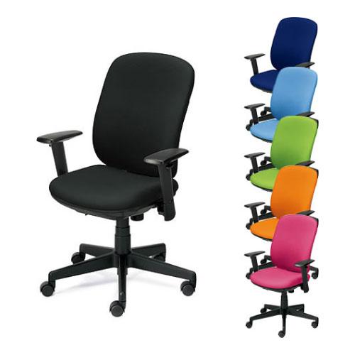 オフィスチェア PLUS プラス Preseaチェアー プリセア ブラックシェル ハイバック アジャ...