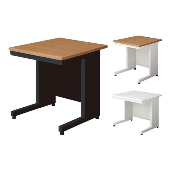 PLUS リード 平机 L字脚 (引出し付) 幅800×奥行700×高さ700mm LE-087H