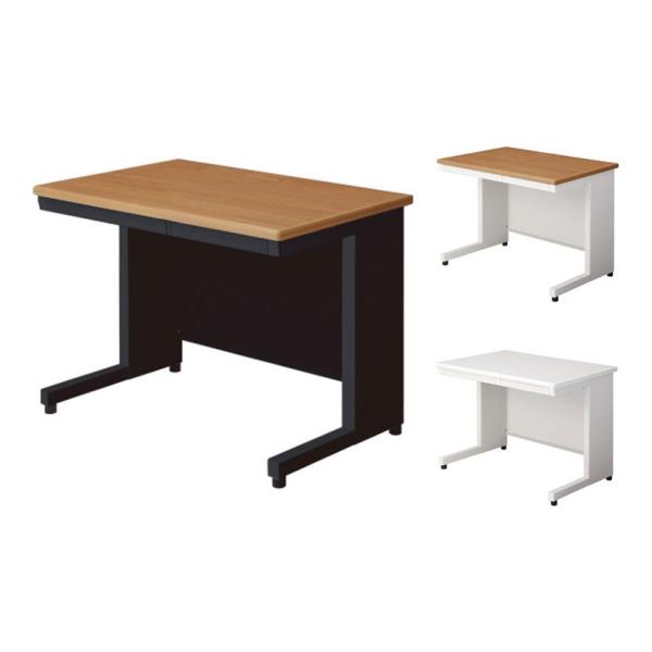 PLUS リード 平机 L字脚 (引出し付) 幅1000×奥行600×高さ700mm LE-N106...