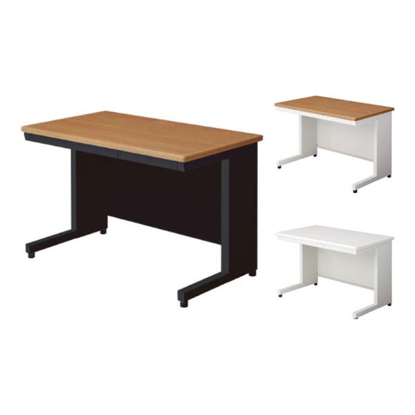 PLUS リード 平机 L字脚 (引出し付) 幅1100×奥行600×高さ700mm LE-N116...