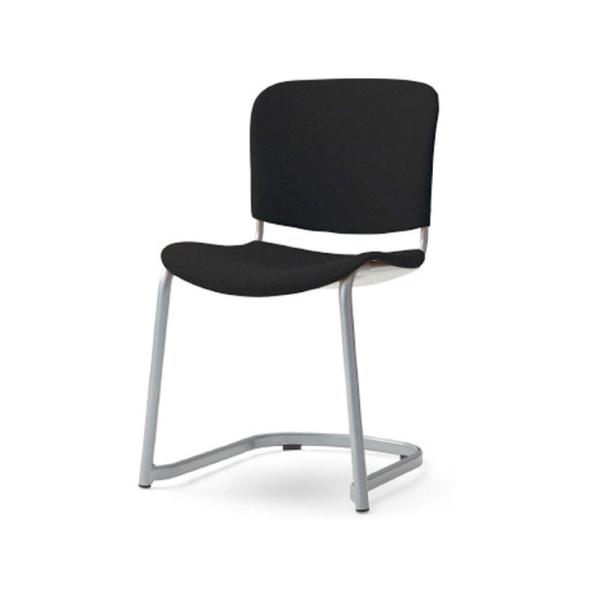 PLUS フィトナシリーズ カンチレバー脚タイプ 肘なし 背・座クッションタイプ 幅490×奥行55...