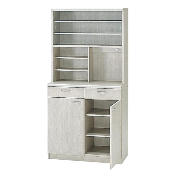 PLUS ビジネスキッチンNA-2シリーズ 幅900×奥行465×高さ1800mm NA-S900-...