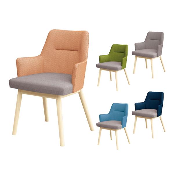 RC-WFL41S WORK FRAN ワークフラン ラウンジチェア ミドルタイプ 木製脚タイプ 布...