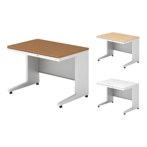 PLUS ユーエスツー 平机 L字脚 D700 幅1000×奥行700×高さ720mm US-NS1...