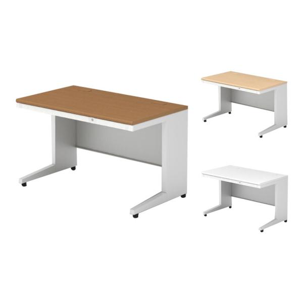 PLUS ユーエスツー 平机 L字脚 D700 幅1200×奥行700×高さ720mm US-NS1...