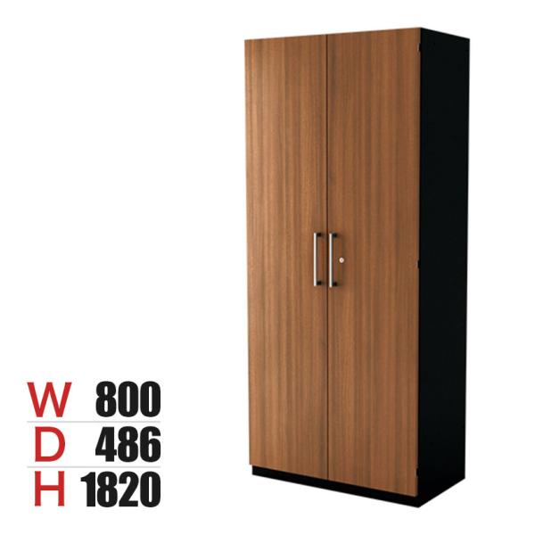 抗菌加工 V1-NE180L-B V1 ワードローブ 単体・下置き用 扉:ピュアウォルナット 本体:...