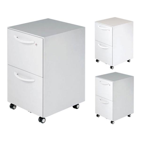 XF キャビネット XC-A046SC-2 2段 スチールタイプ